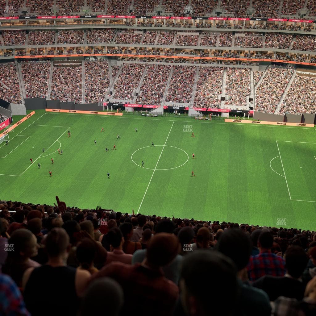 Mercedes-Benz Stadium - Section 310 Seat View