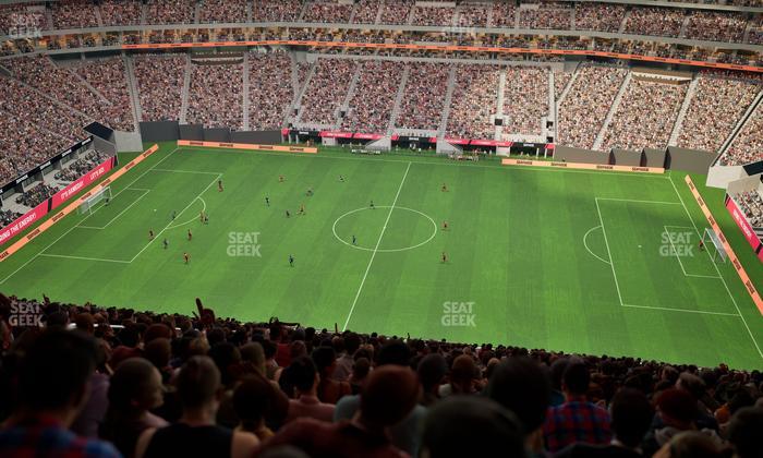 Mercedes-Benz Stadium - Section 310 Seat View