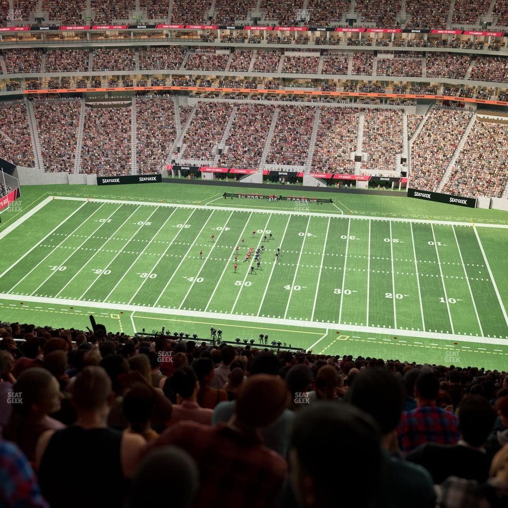 Mercedes-Benz Stadium - Section 310 Seat View