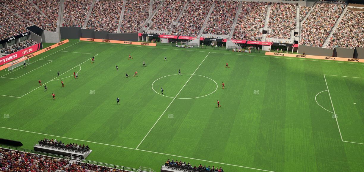 Mercedes-Benz Stadium - Section 310 Seat View