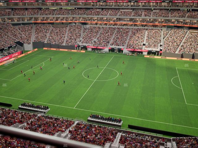 Mercedes-Benz Stadium - Section 310 Seat View