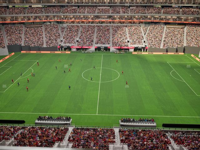 Mercedes-Benz Stadium - Section 311 Seat View