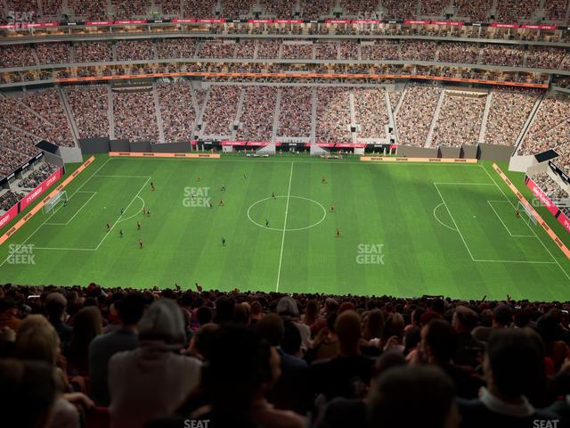 Mercedes-Benz Stadium - Section 311 Seat View