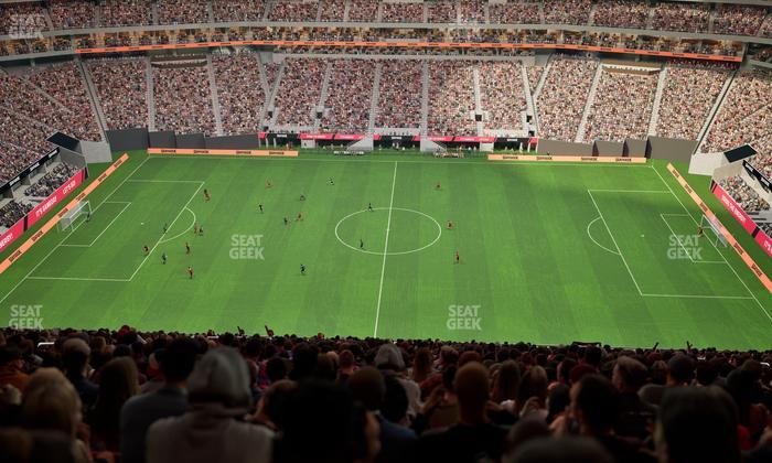 Mercedes-Benz Stadium - Section 311 Seat View