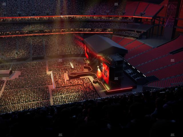 Mercedes-Benz Stadium - Section 311 Seat View