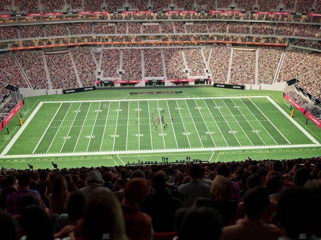 Mercedes-Benz Stadium - Section 312 Seat View