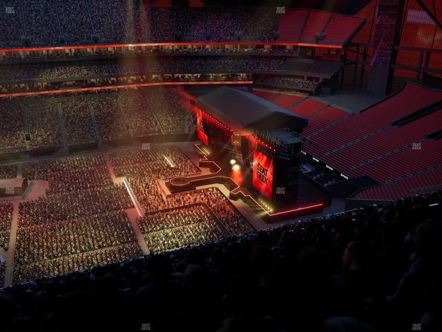 Mercedes-Benz Stadium - Section 312 Seat View