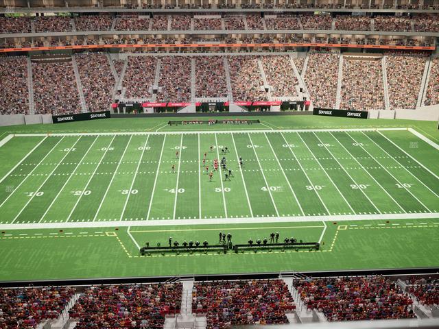 Mercedes-Benz Stadium - Section 312 Seat View