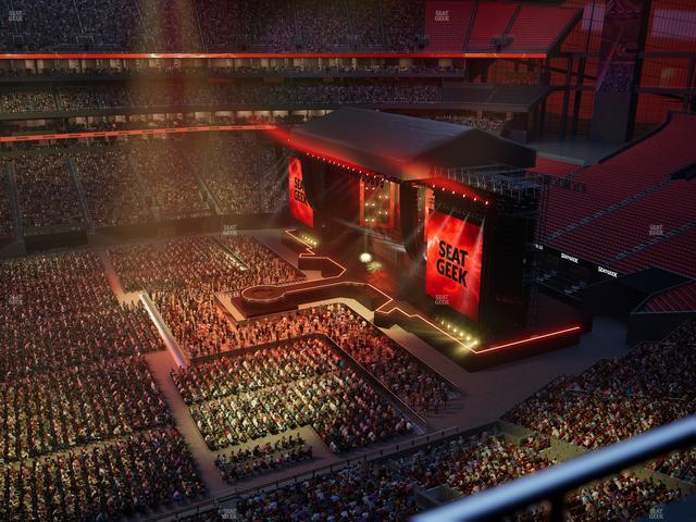 Mercedes-Benz Stadium - Section 312 Seat View