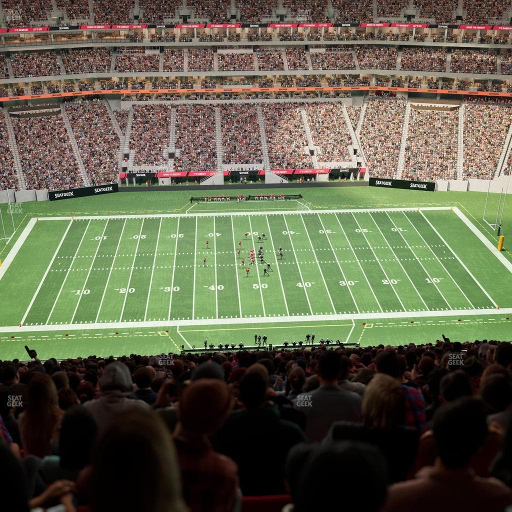 Mercedes-Benz Stadium - Section 312 Seat View