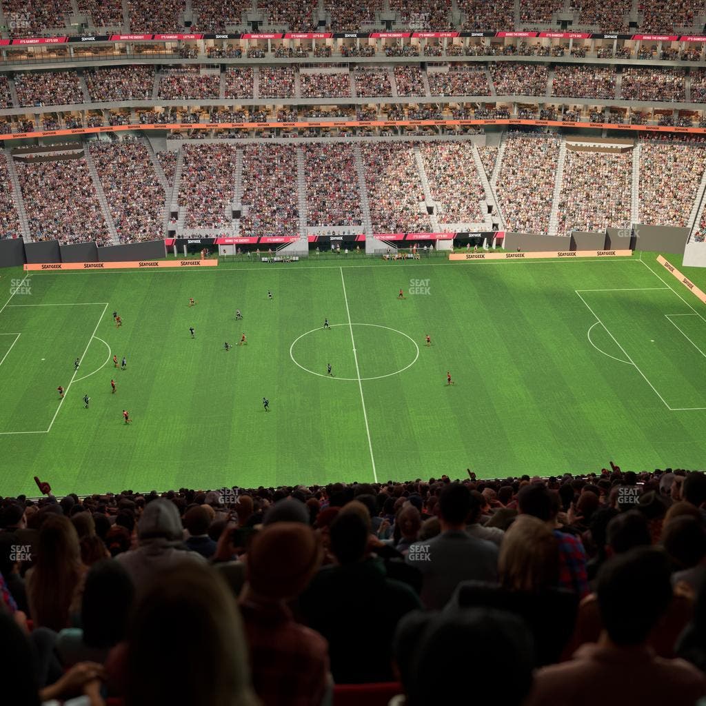 Mercedes-Benz Stadium - Section 312 Seat View