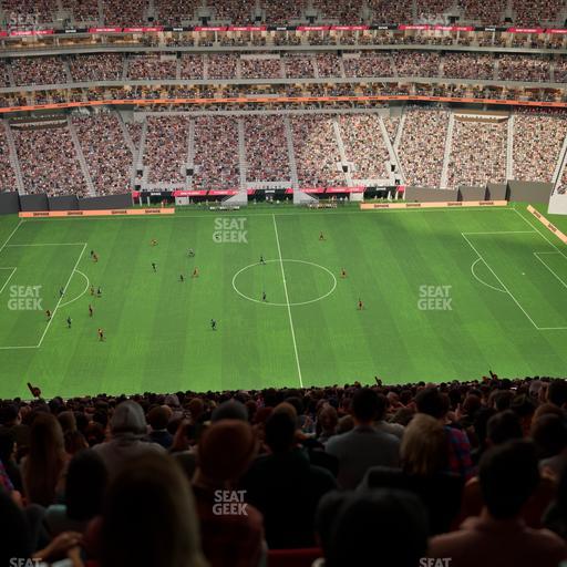 Mercedes-Benz Stadium - Section 312 Seat View