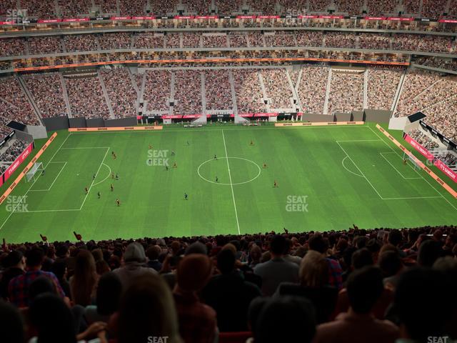 Mercedes-Benz Stadium - Section 312 Seat View