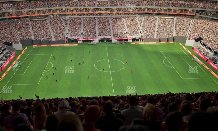 Mercedes-Benz Stadium - Section 312 Seat View