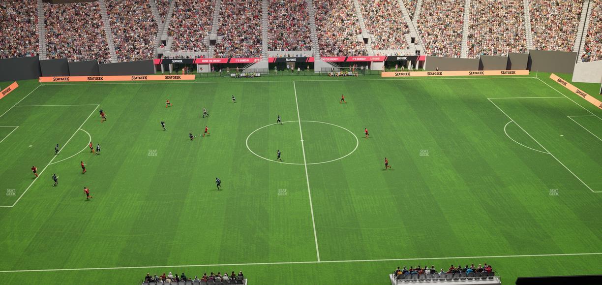 Mercedes-Benz Stadium - Section 312 Seat View