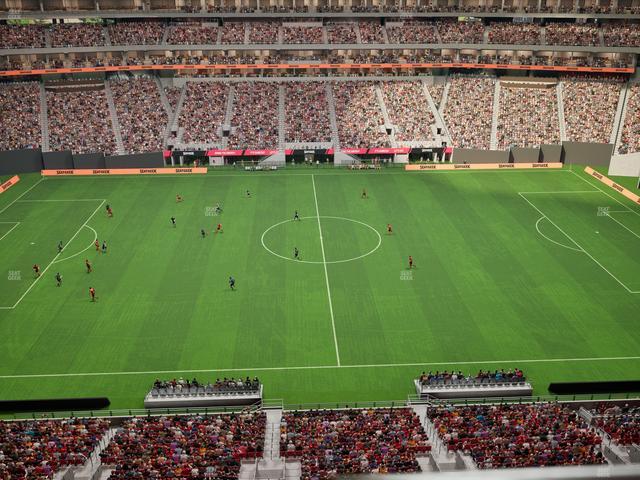 Mercedes-Benz Stadium - Section 312 Seat View