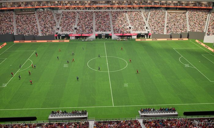 Mercedes-Benz Stadium - Section 312 Seat View