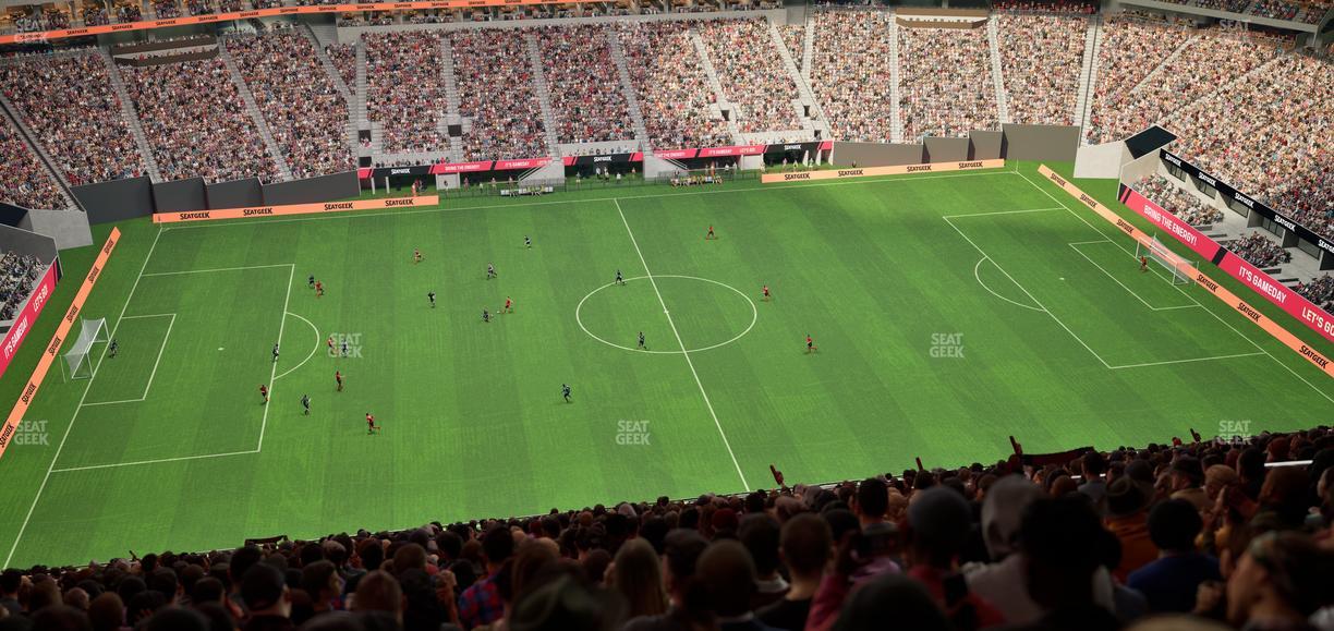 Mercedes-Benz Stadium - Section 313 Seat View