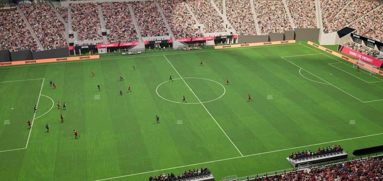 Mercedes-Benz Stadium - Section 313 Seat View