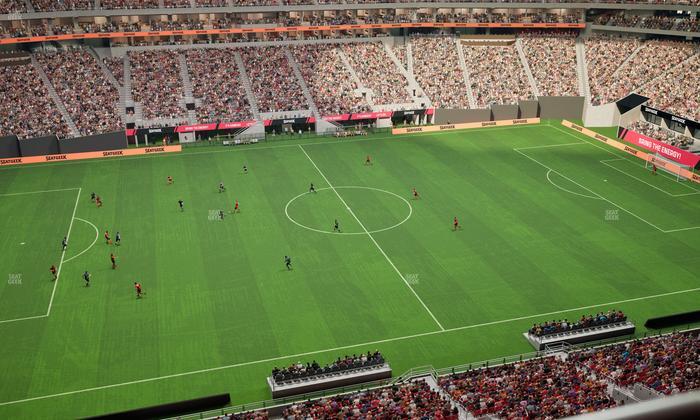 Mercedes-Benz Stadium - Section 313 Seat View