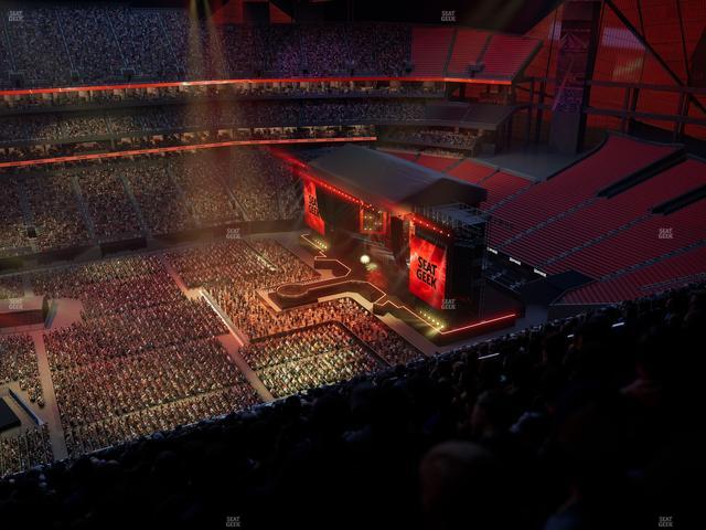 Mercedes-Benz Stadium - Section 313 Seat View