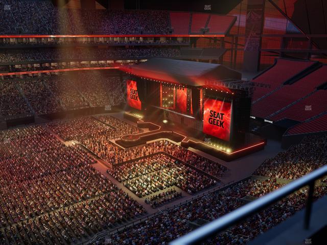 Mercedes-Benz Stadium - Section 313 Seat View