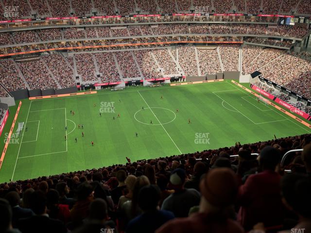 Mercedes-Benz Stadium - Section 314 Seat View