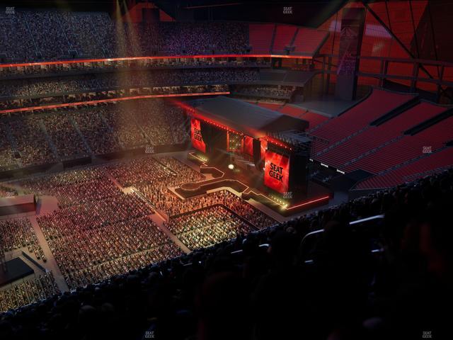 Mercedes-Benz Stadium - Section 314 Seat View