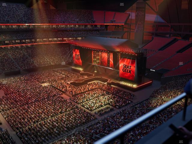Mercedes-Benz Stadium - Section 314 Seat View