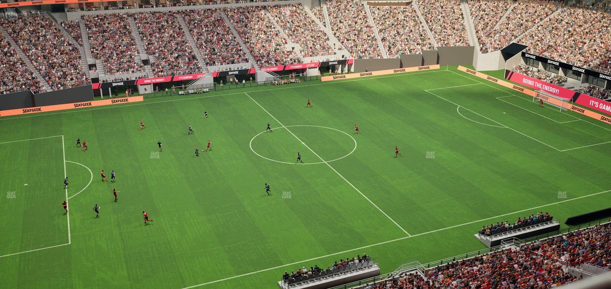 Mercedes-Benz Stadium - Section 314 Seat View