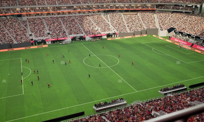 Mercedes-Benz Stadium - Section 314 Seat View