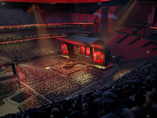Mercedes-Benz Stadium - Section 316 Seat View