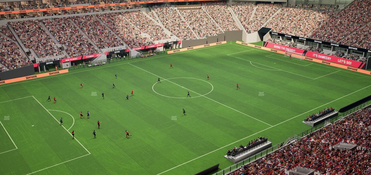 Mercedes-Benz Stadium - Section 316 Seat View