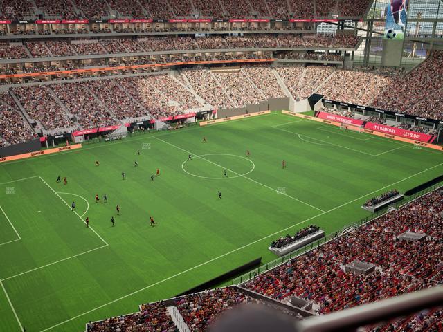 Mercedes-Benz Stadium - Section 316 Seat View