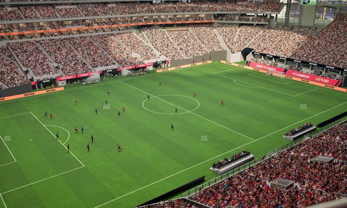 Mercedes-Benz Stadium - Section 316 Seat View