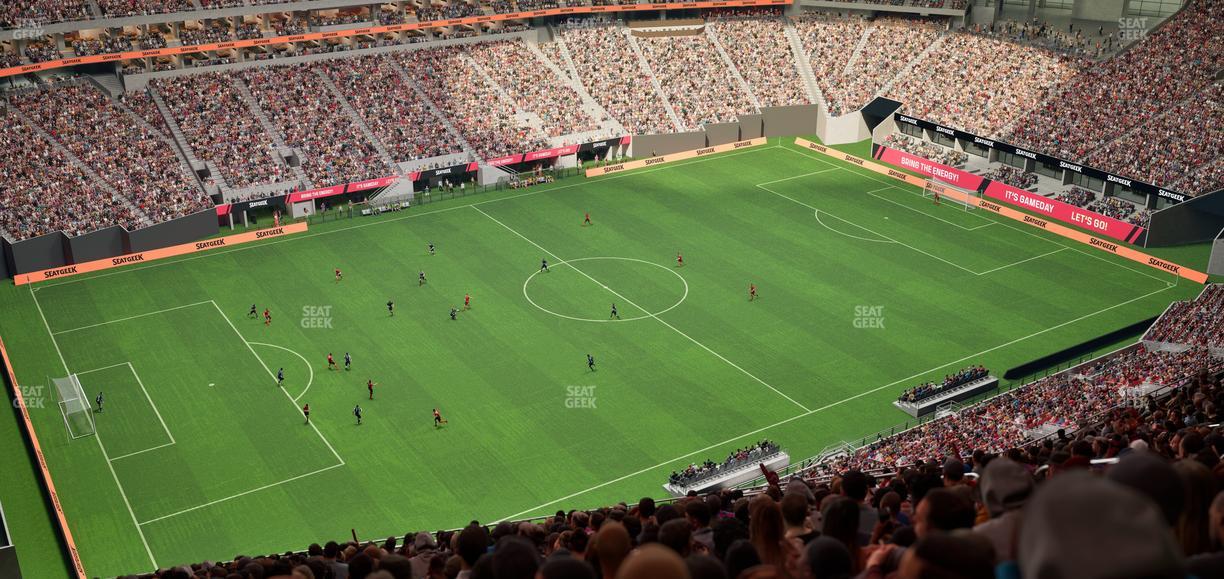 Mercedes-Benz Stadium - Section 316 Seat View