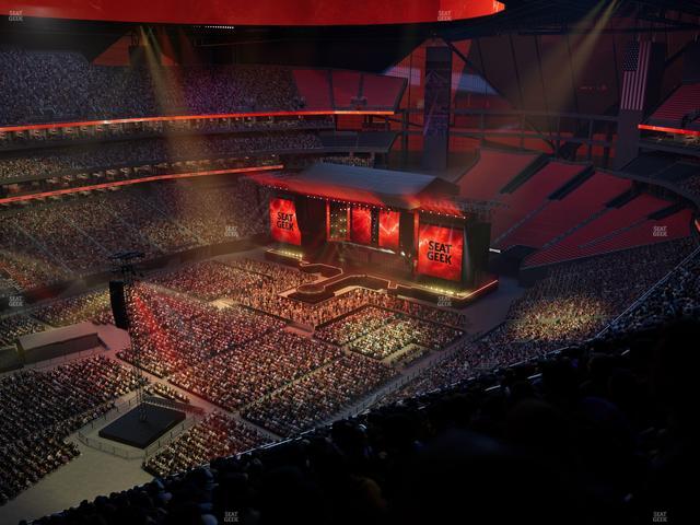 Mercedes-Benz Stadium - Section 317 Seat View