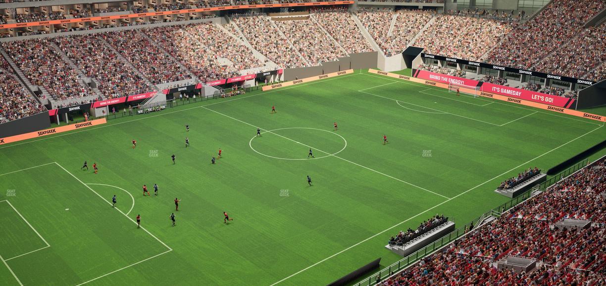 Mercedes-Benz Stadium - Section 317 Seat View