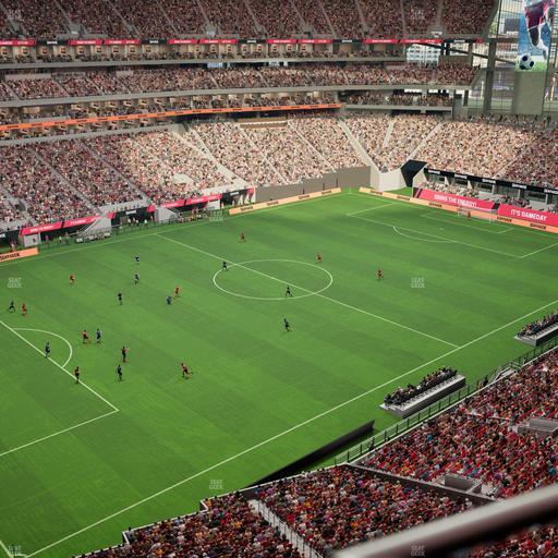 Mercedes-Benz Stadium - Section 317 Seat View