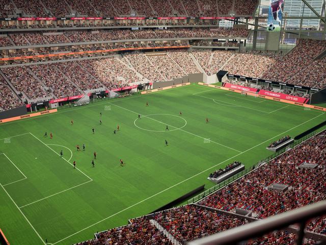 Mercedes-Benz Stadium - Section 317 Seat View