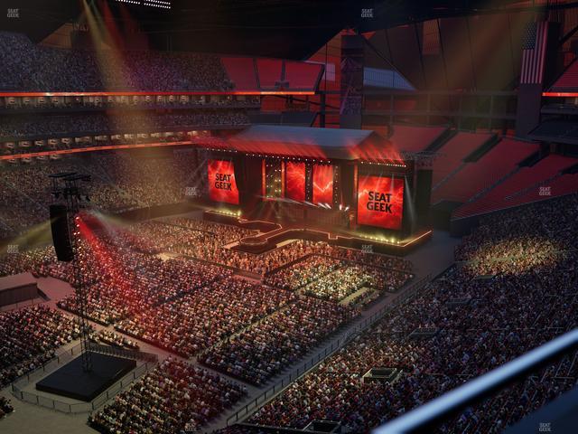 Mercedes-Benz Stadium - Section 317 Seat View