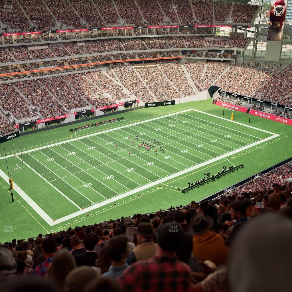 Mercedes-Benz Stadium - Section 317 Seat View