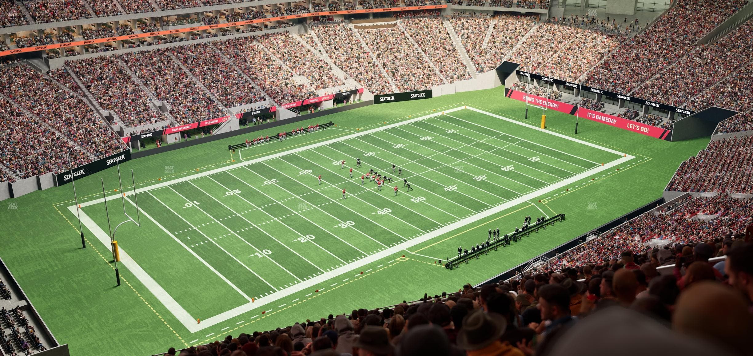 Mercedes-Benz Stadium - Section 317 Seat View