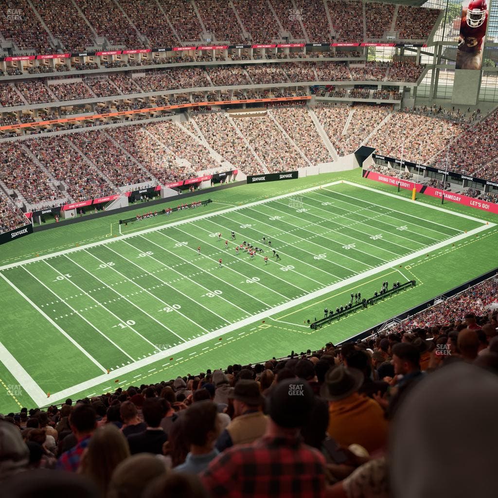 Mercedes-Benz Stadium - Section 317 Seat View
