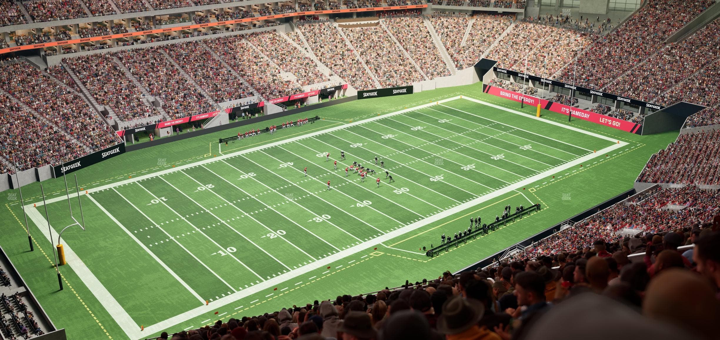 Mercedes-Benz Stadium - Section 317 Seat View