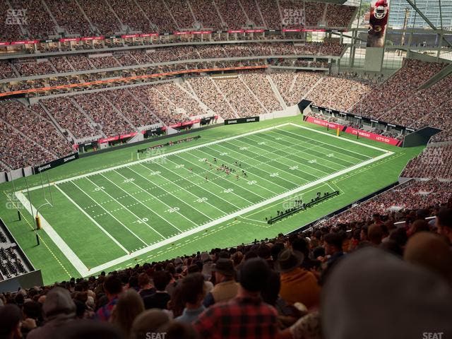 Mercedes-Benz Stadium - Section 317 Seat View
