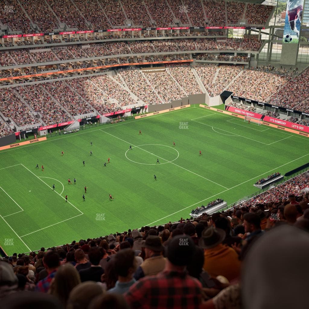 Mercedes-Benz Stadium - Section 317 Seat View