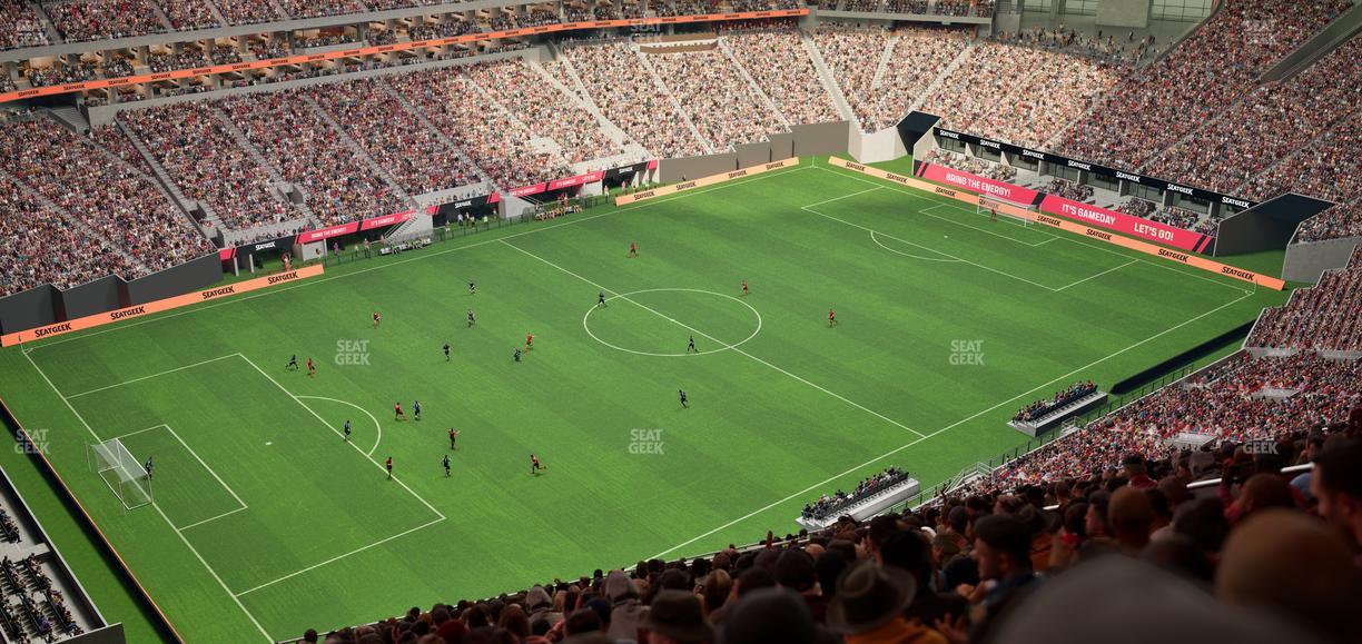 Mercedes-Benz Stadium - Section 317 Seat View