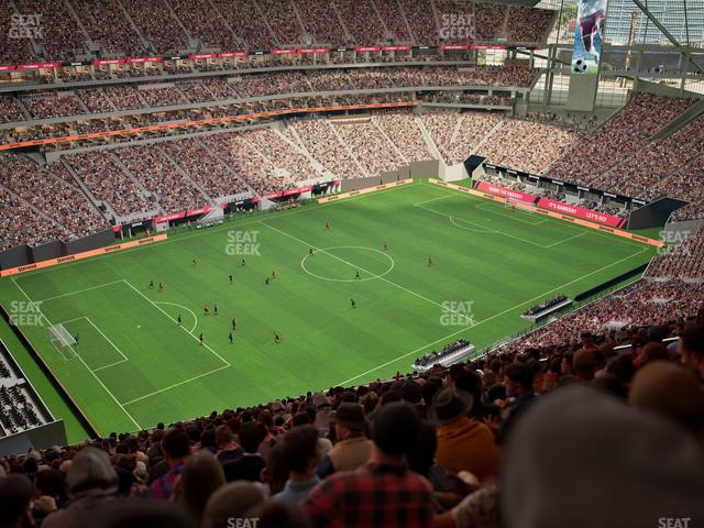 Mercedes-Benz Stadium - Section 317 Seat View