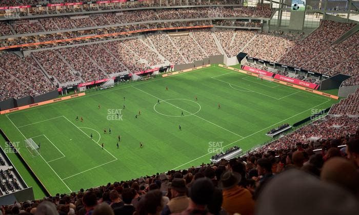 Mercedes-Benz Stadium - Section 317 Seat View